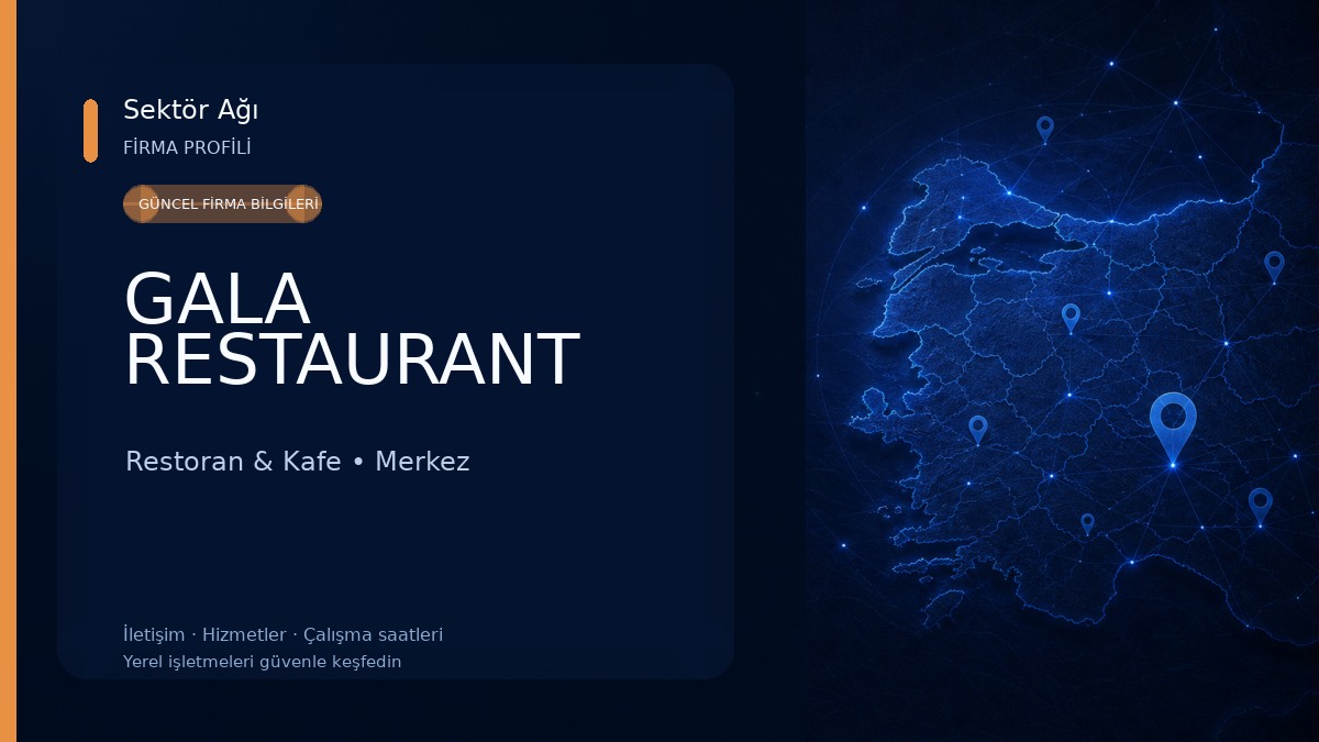 GALA RESTAURANT Restoran & Kafe