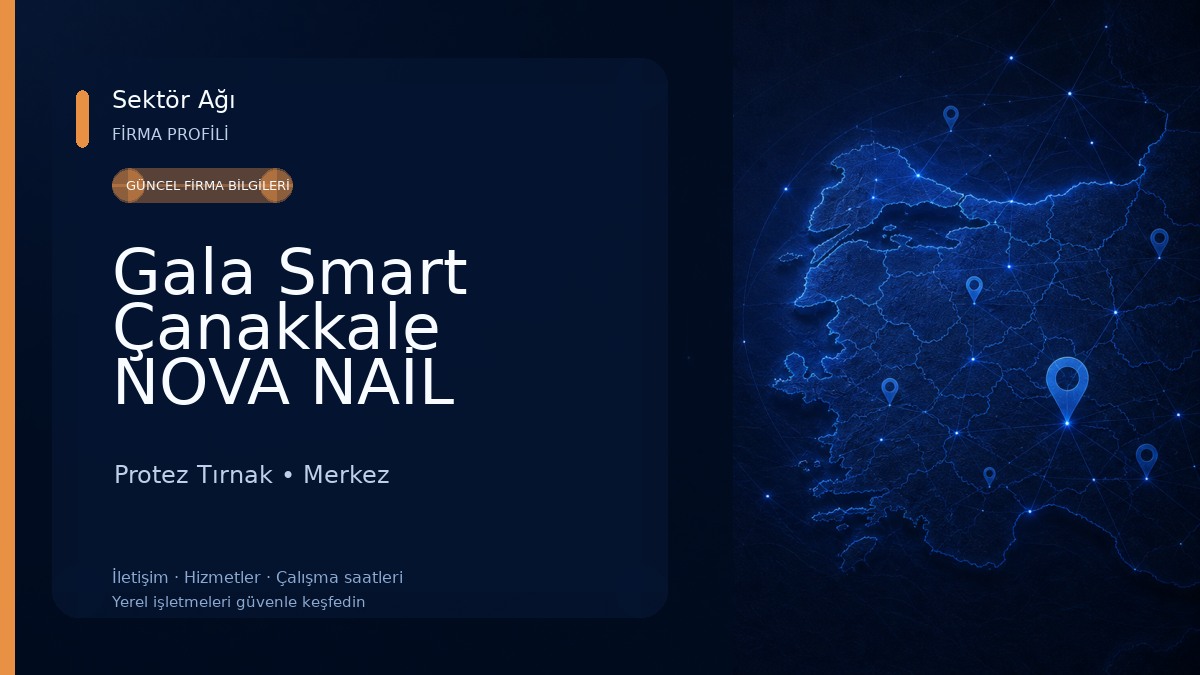 Gala Smart Çanakkale NOVA NAİL KOZMETİK Protez Tırnak