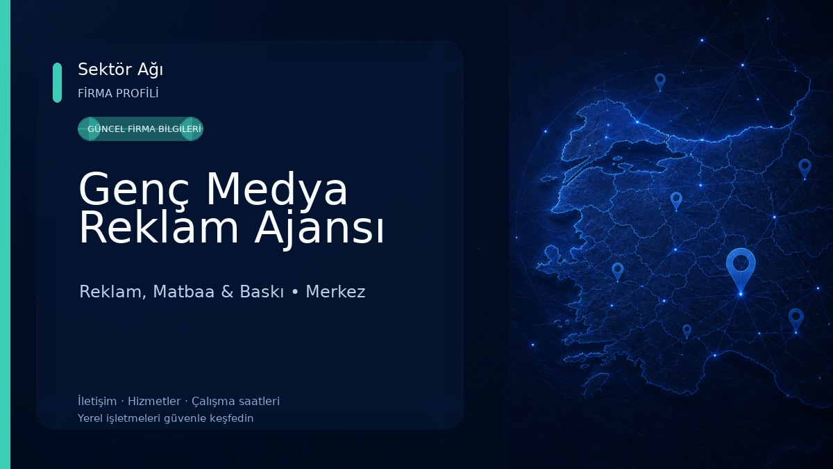Genç Medya Reklam Ajansı Reklam, Matbaa & Baskı