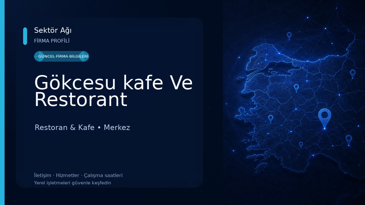 Gökcesu kafe Ve Restorant