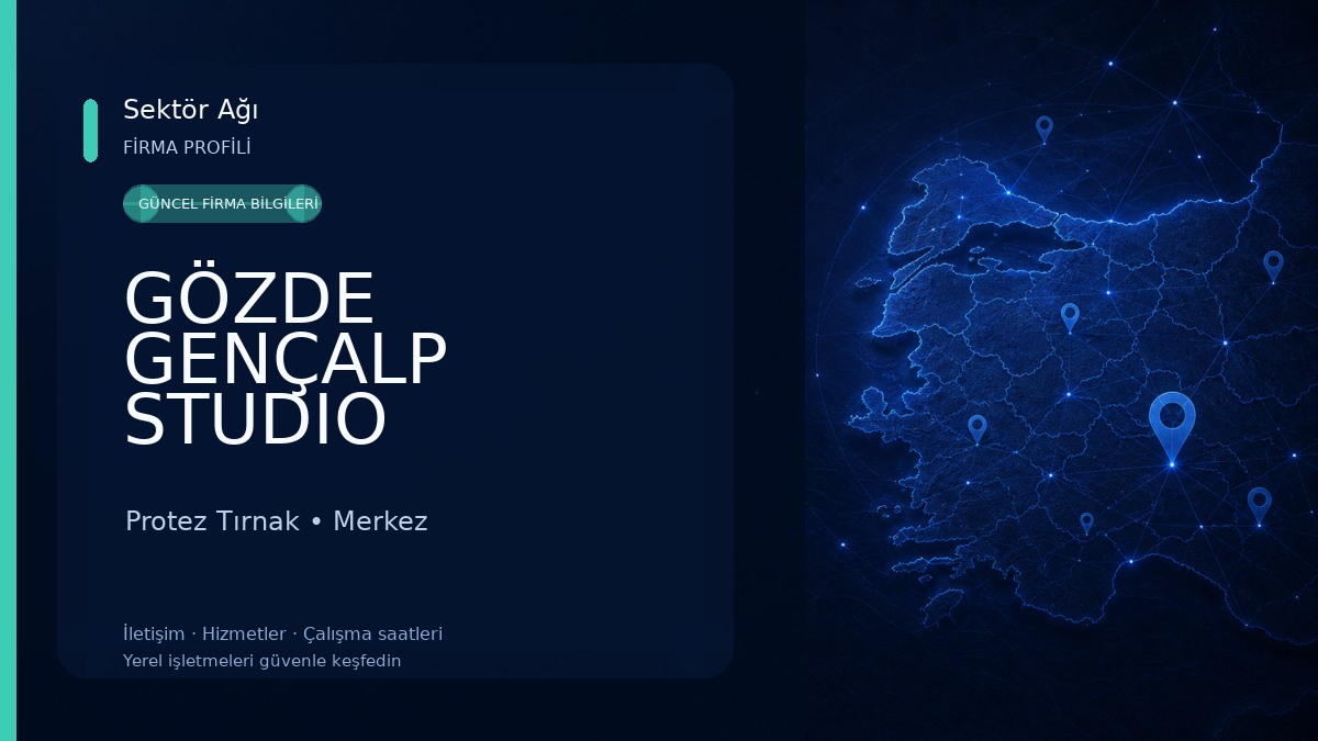 GÖZDE GENÇALP STUDIO Protez Tırnak