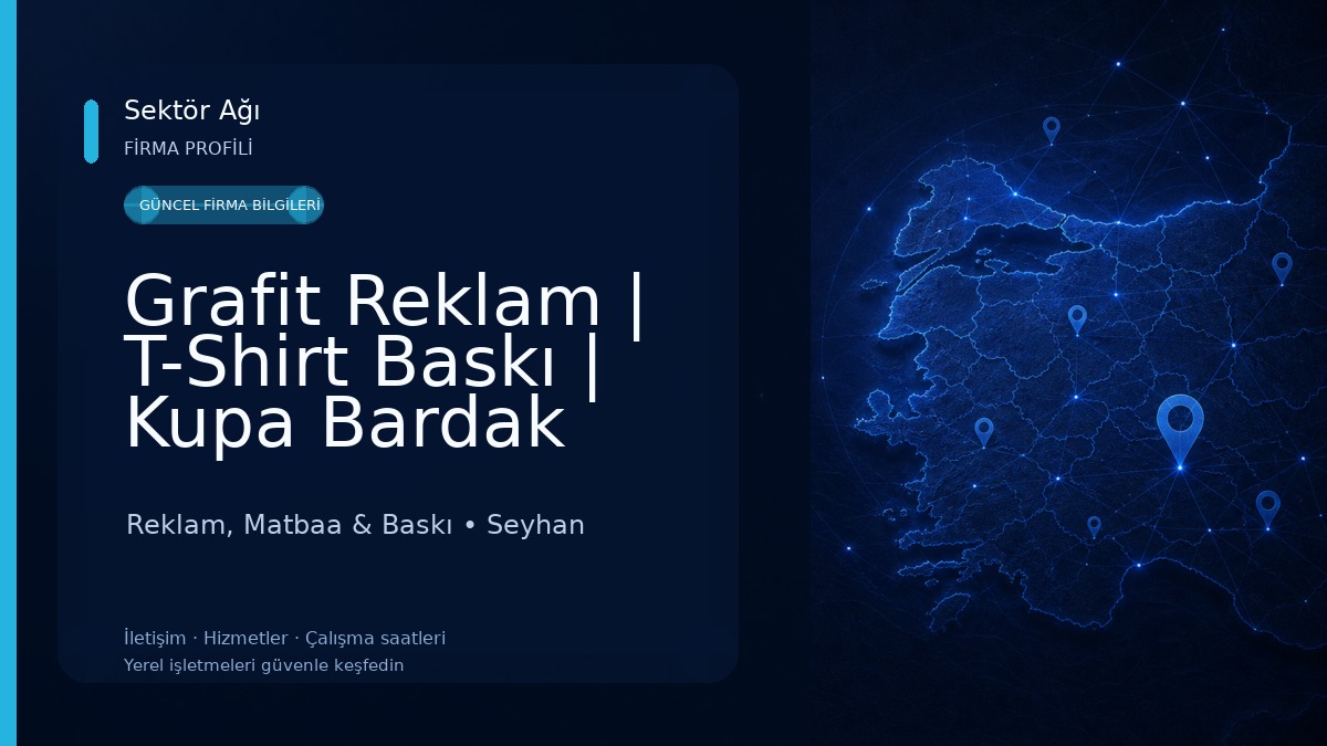 Grafit Reklam | T-Shirt Baskı | Kupa Bardak Baskı | Promosyon | Sticker Etiket | Lazer Markalama | Adana Reklam, Matbaa & Baskı
