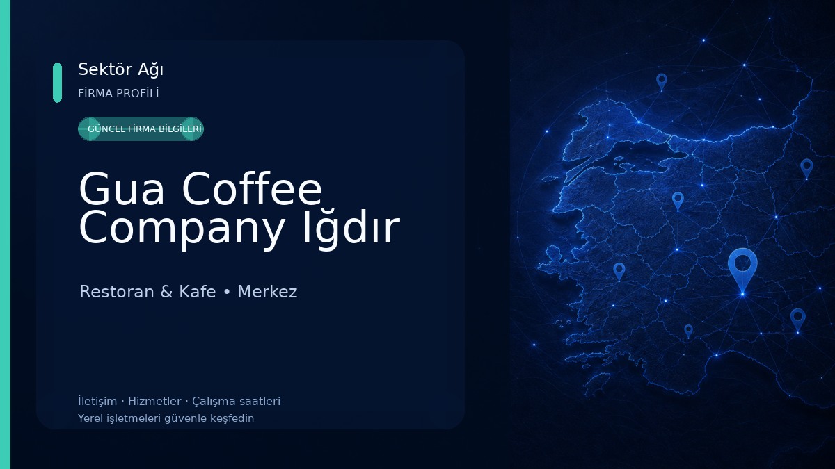 Gua Coffee Company Iğdır