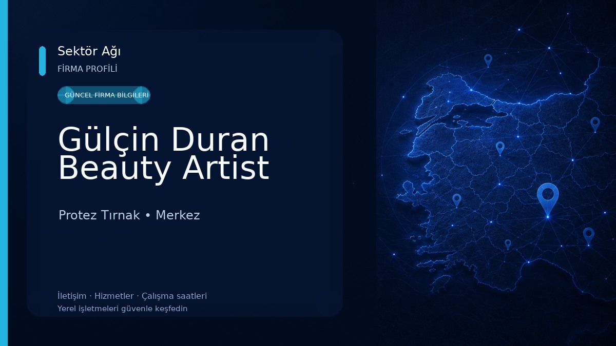 Gülçin Duran Beauty Artist Protez Tırnak