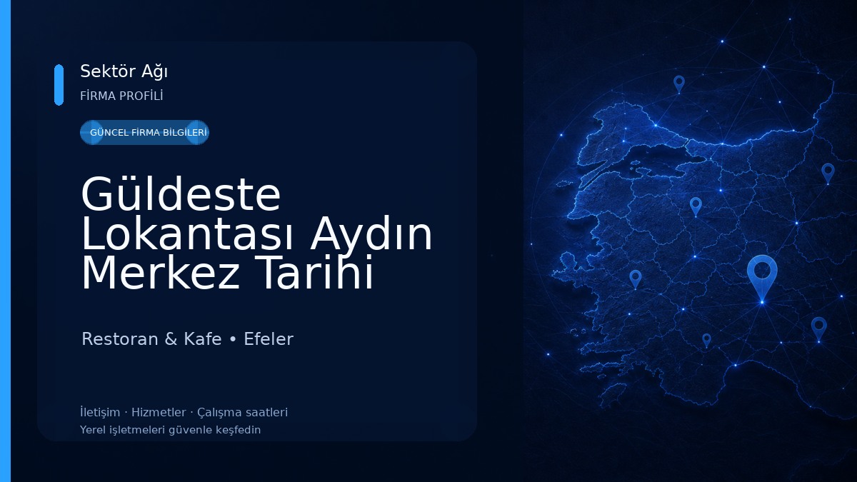 Güldeste Lokantası Aydın Merkez Tarihi Filibeli Restoran & Kafe