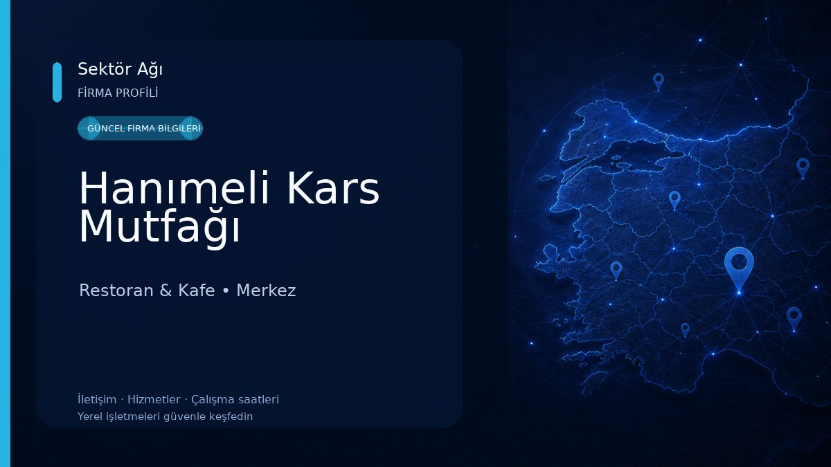 Hanımeli Kars Mutfağı Restoran & Kafe