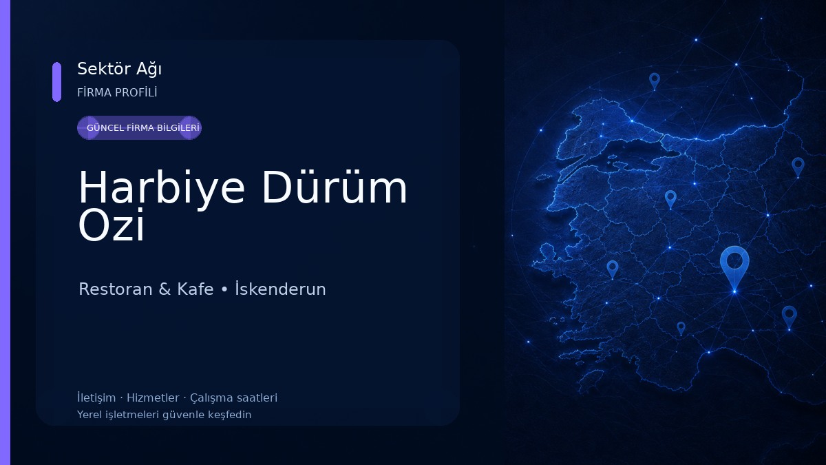 Harbiye Dürüm Ozi Restoran & Kafe