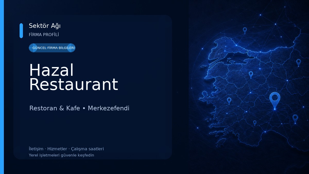 Hazal Restaurant Restoran & Kafe