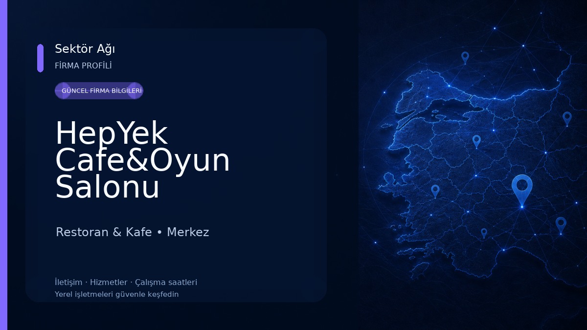 HepYek Cafe&Oyun Salonu Restoran & Kafe