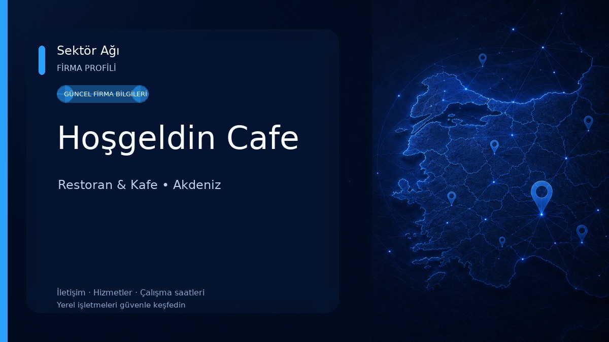 Hoşgeldin Cafe Restoran & Kafe