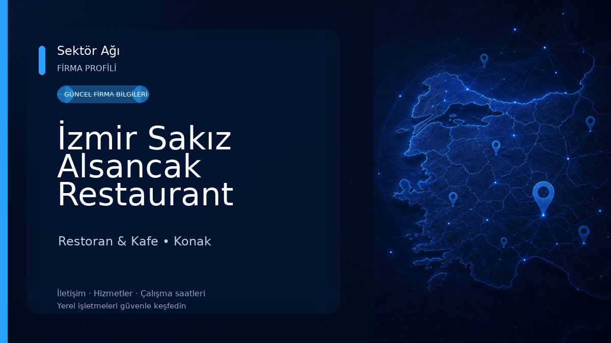İzmir Sakız Alsancak Restaurant Restoran & Kafe