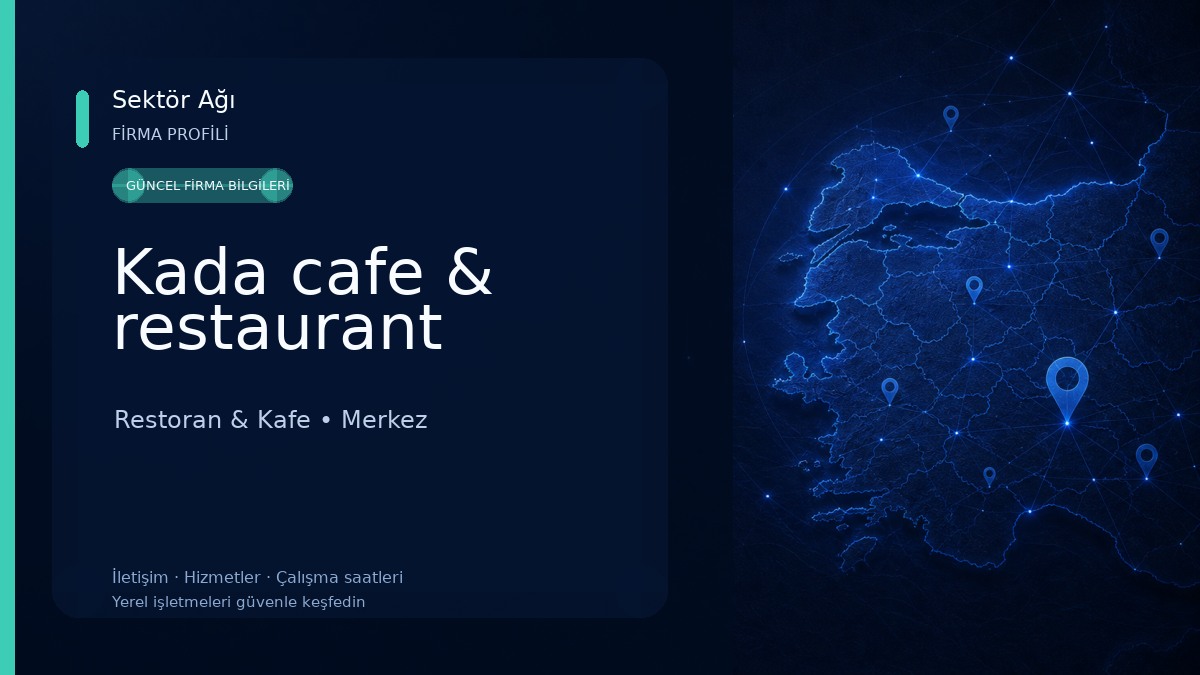 Kada cafe & restaurant