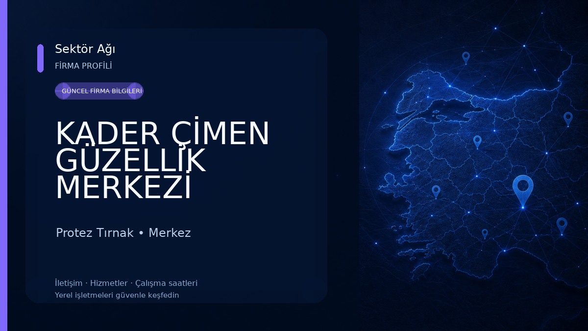 KADER ÇİMEN GÜZELLİK MERKEZİ