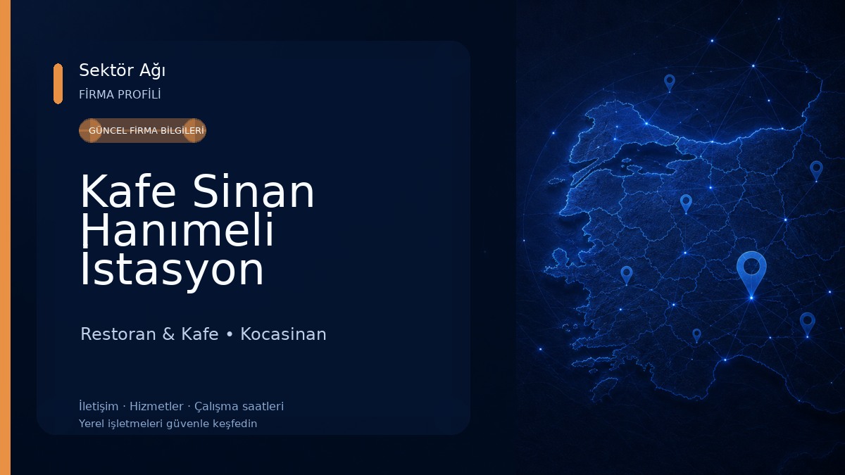 Kafe Sinan Hanımeli İstasyon Restoran & Kafe