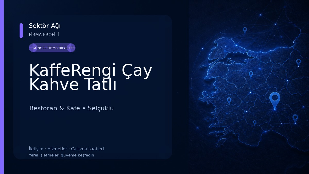 KaffeRengi Çay Kahve Tatlı