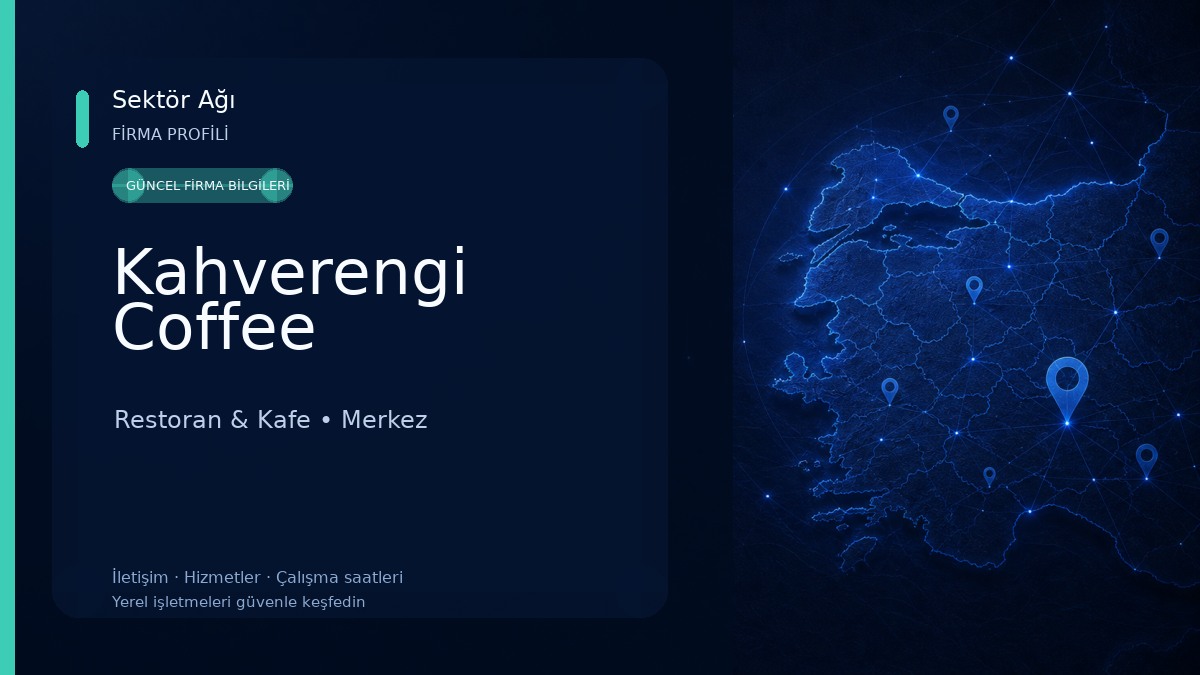 Kahverengi Coffee Restoran & Kafe