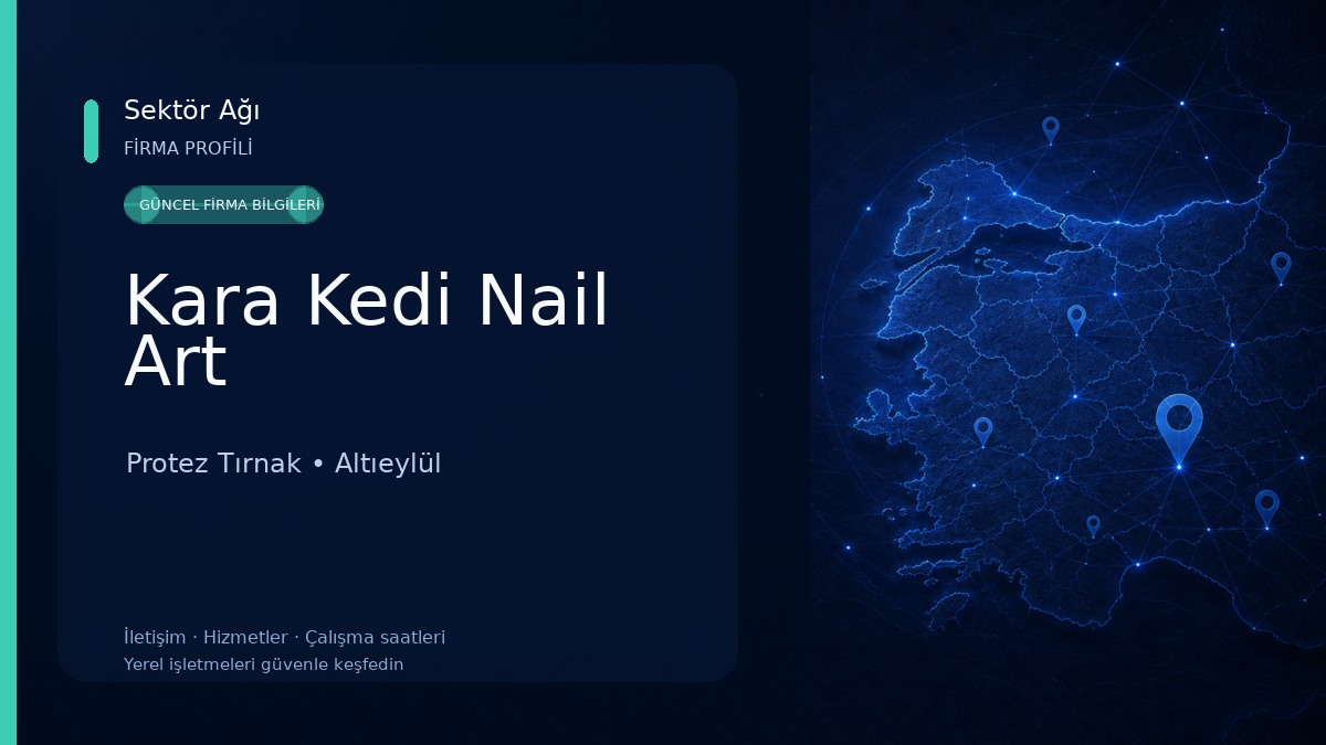 Kara Kedi Nail Art Protez Tırnak