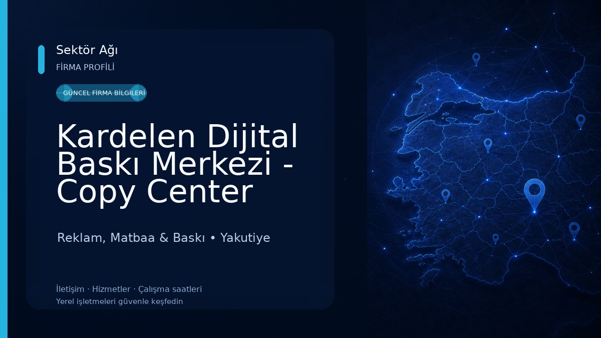 Kardelen Dijital Baskı Merkezi - Copy Center