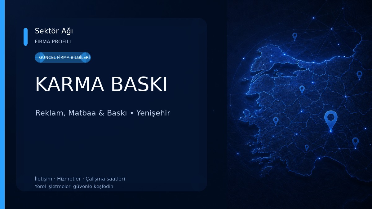 KARMA BASKI Reklam, Matbaa & Baskı