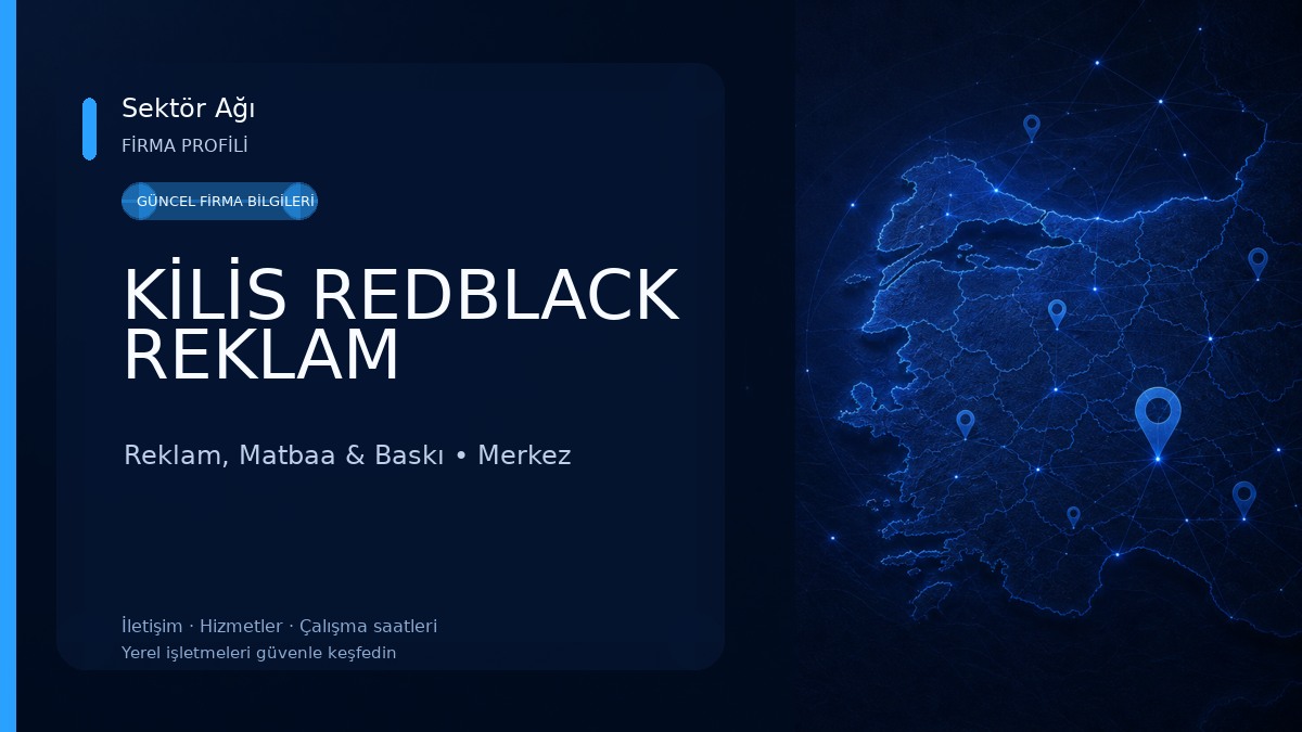 KİLİS REDBLACK REKLAM