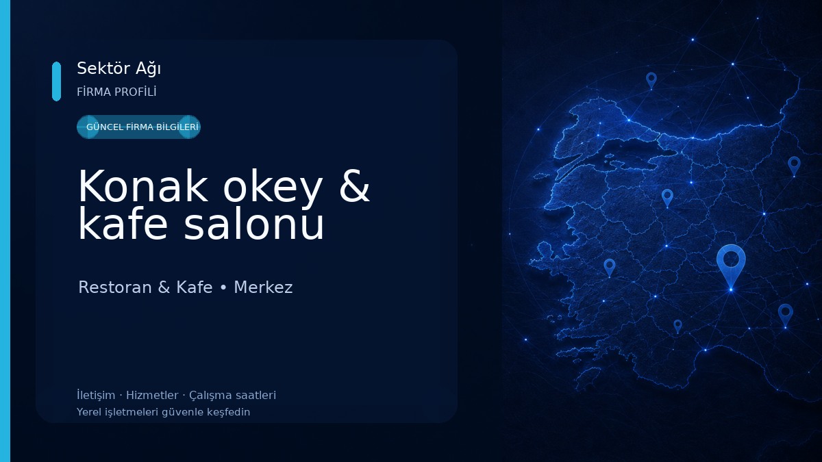 Konak okey & kafe salonu