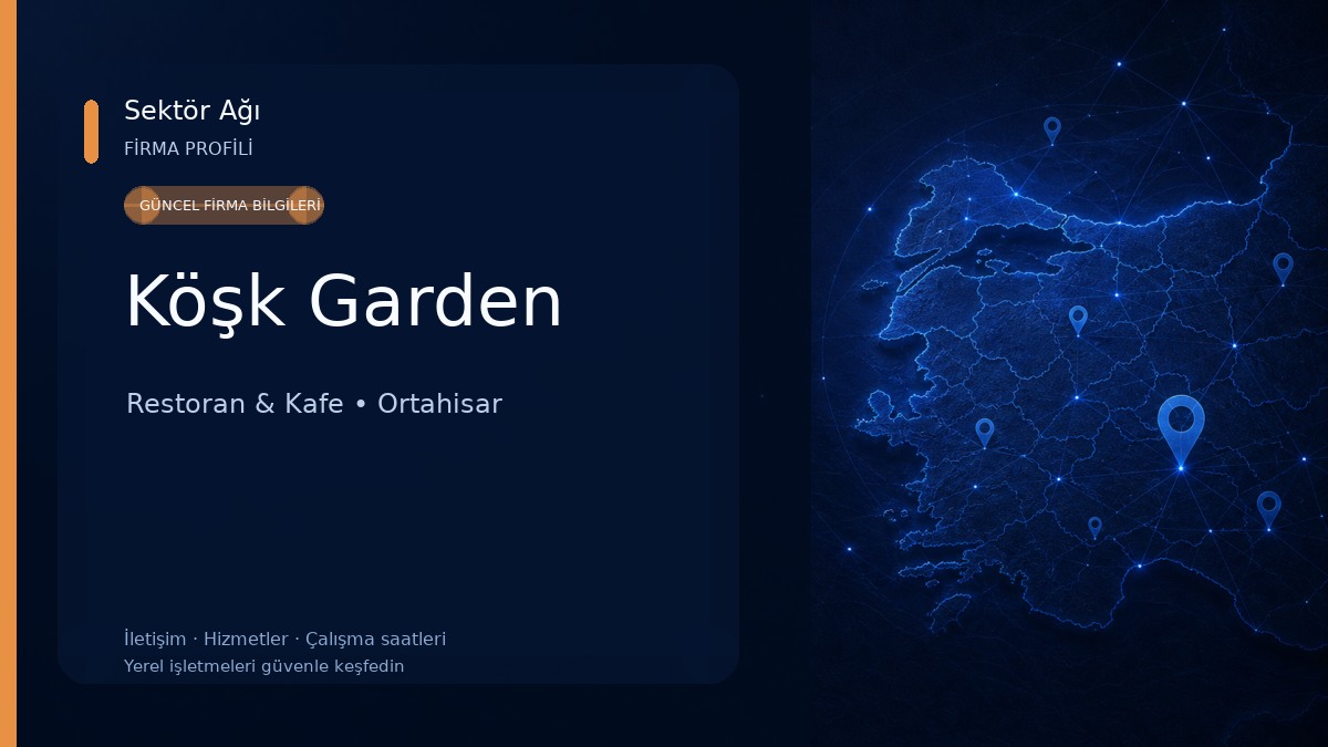 Köşk Garden Restoran & Kafe