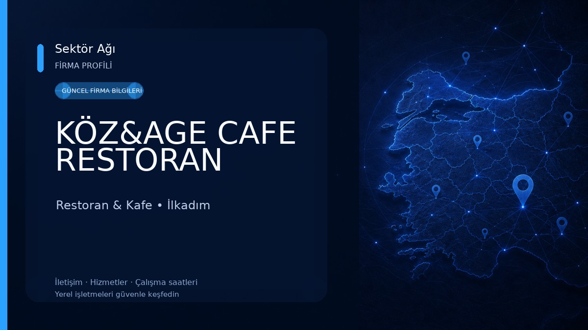 KÖZ&AGE CAFE RESTORAN