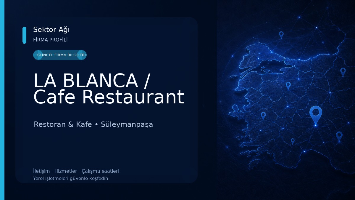 LA BLANCA / Cafe Restaurant Restoran & Kafe