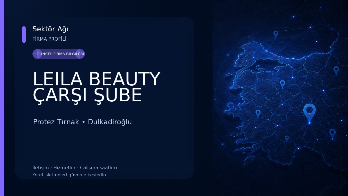 LEILA BEAUTY ÇARŞI ŞUBE