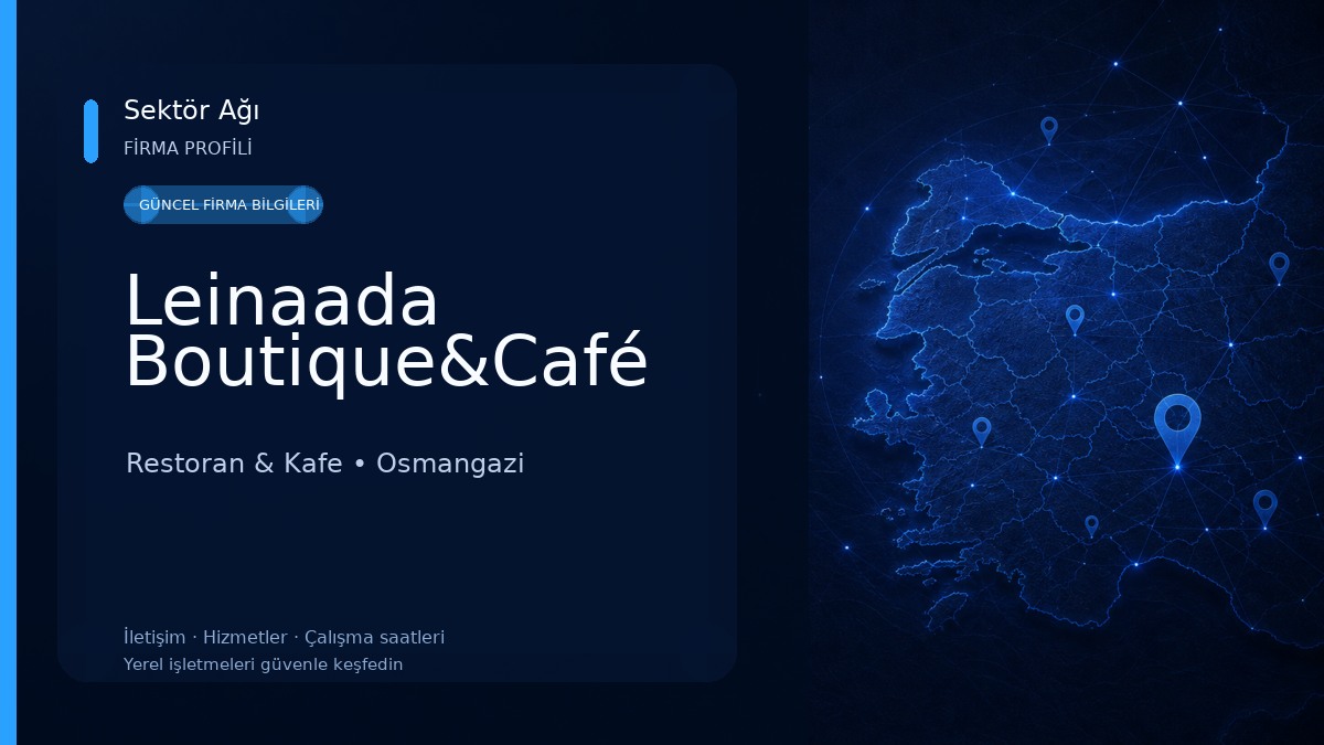 Leinaada Boutique&Café Restoran & Kafe