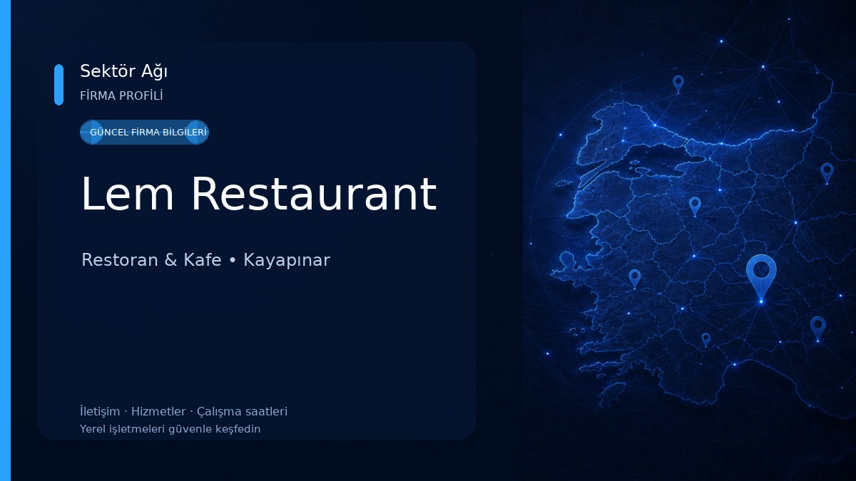 Lem Restaurant Restoran & Kafe
