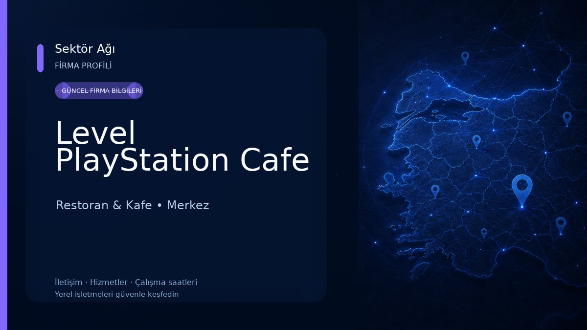 Level PlayStation Cafe Restoran & Kafe