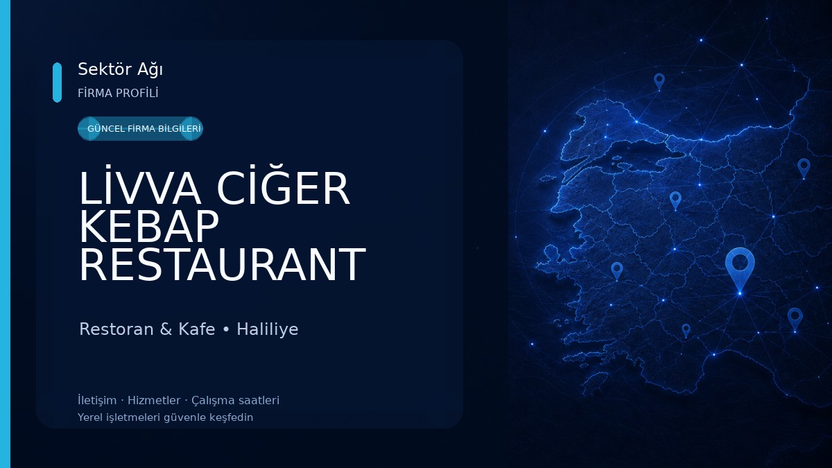 LİVVA CİĞER KEBAP RESTAURANT ŞANLIURFA Restoran & Kafe