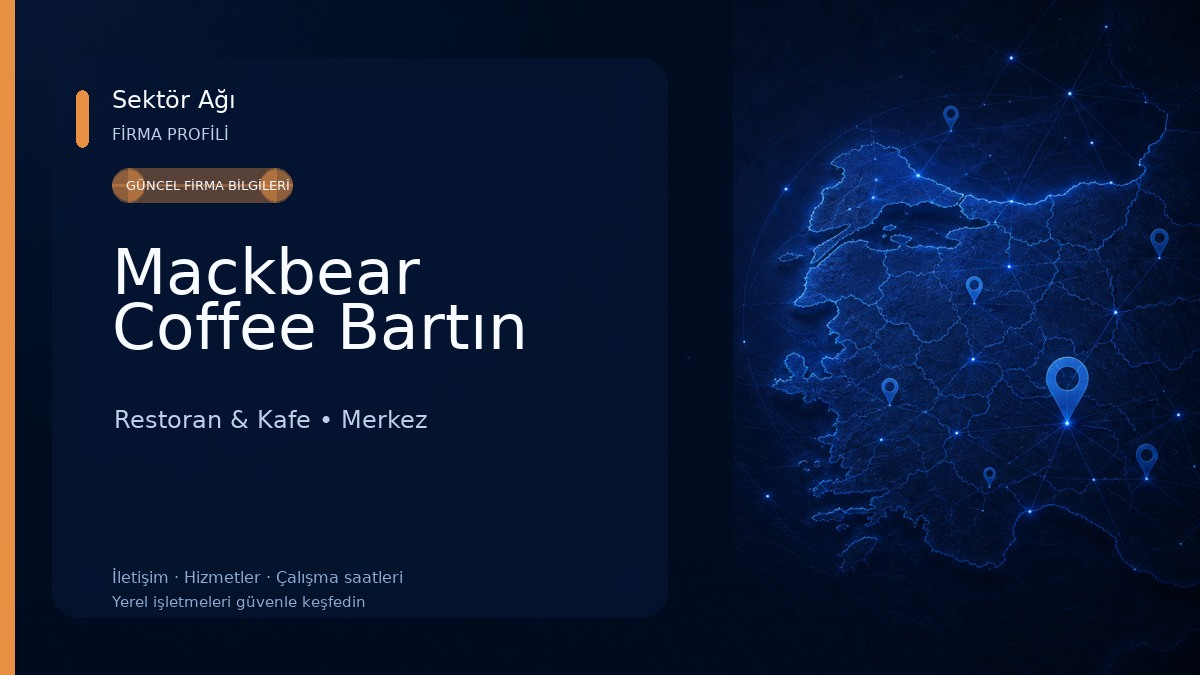 Mackbear Coffee Bartın Restoran & Kafe