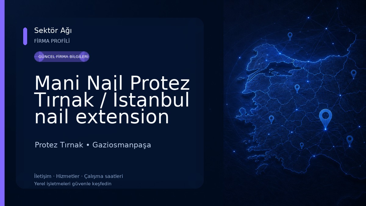 Mani Nail Protez Tırnak / İstanbul nail extension