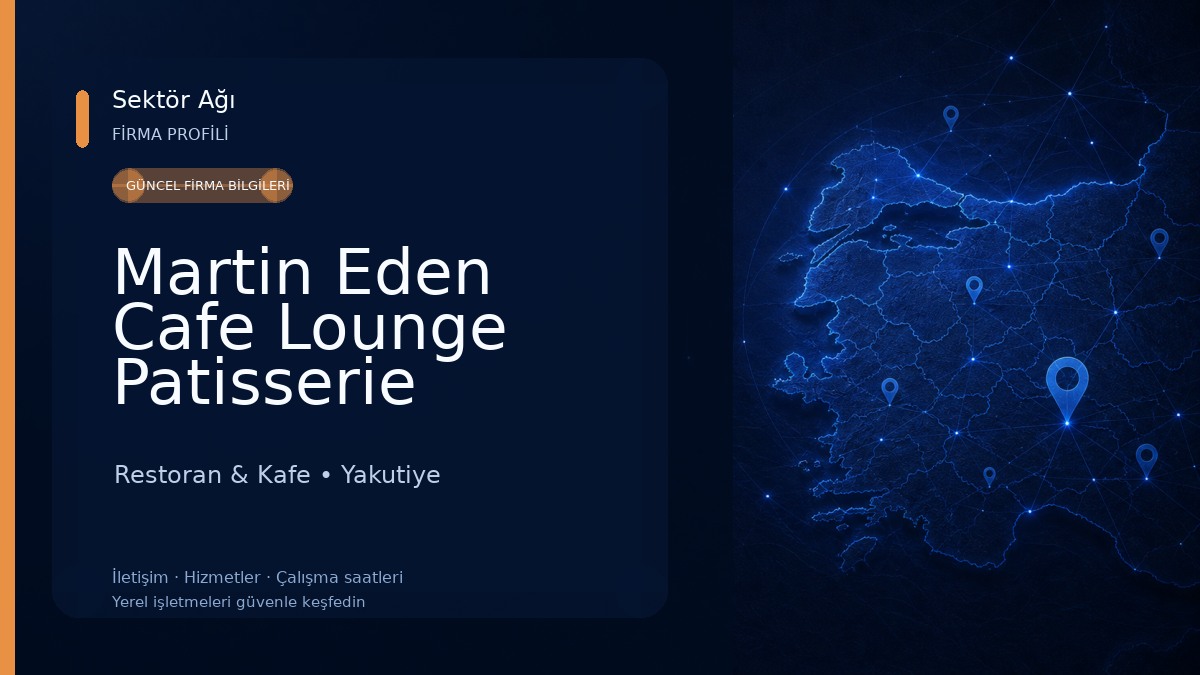 Martin Eden Cafe Lounge Patisserie