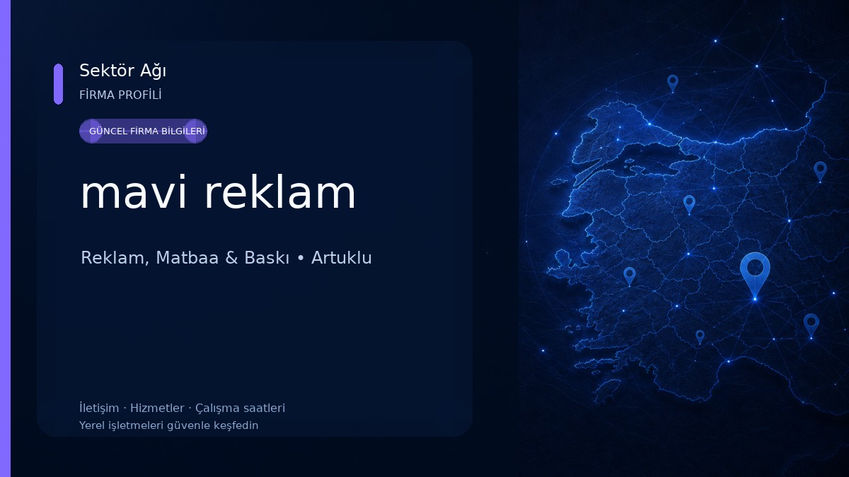 mavi reklam