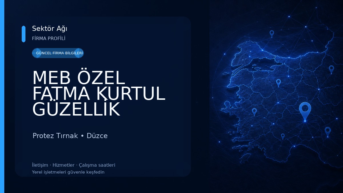 MEB ÖZEL FATMA KURTUL GÜZELLİK AKADEMİ Protez Tırnak