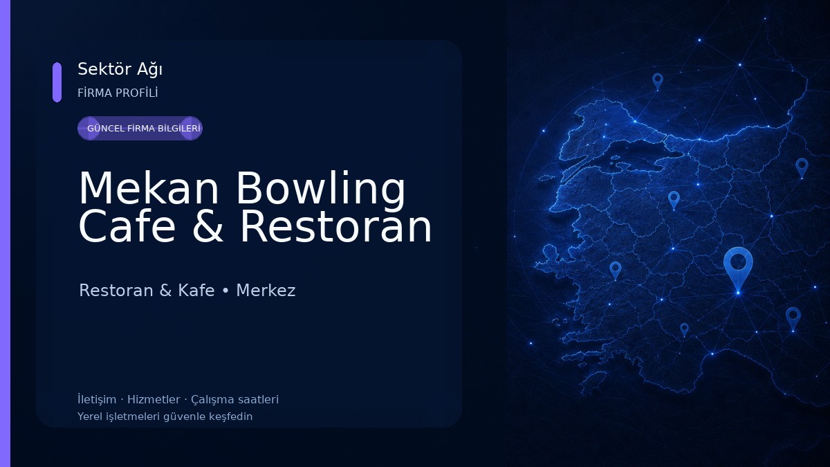 Mekan Bowling Cafe & Restoran Restoran & Kafe