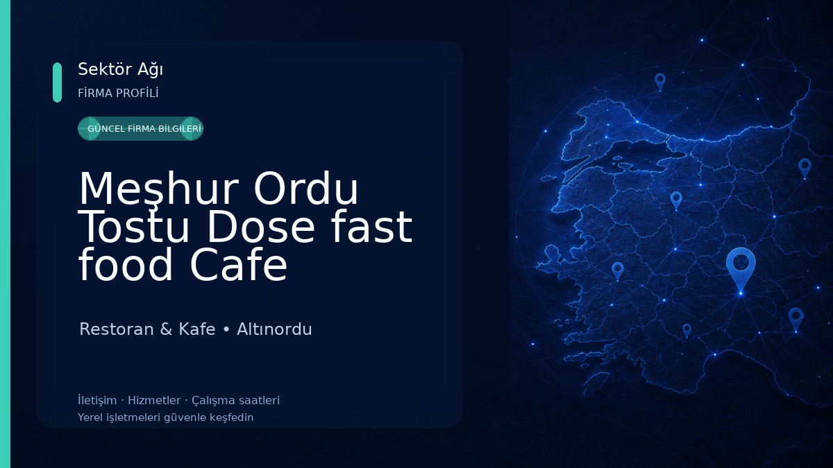 Meşhur Ordu Tostu Dose fast food Cafe