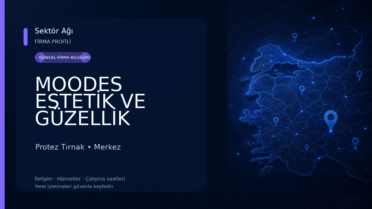 MOODES ESTETİK VE GÜZELLİK