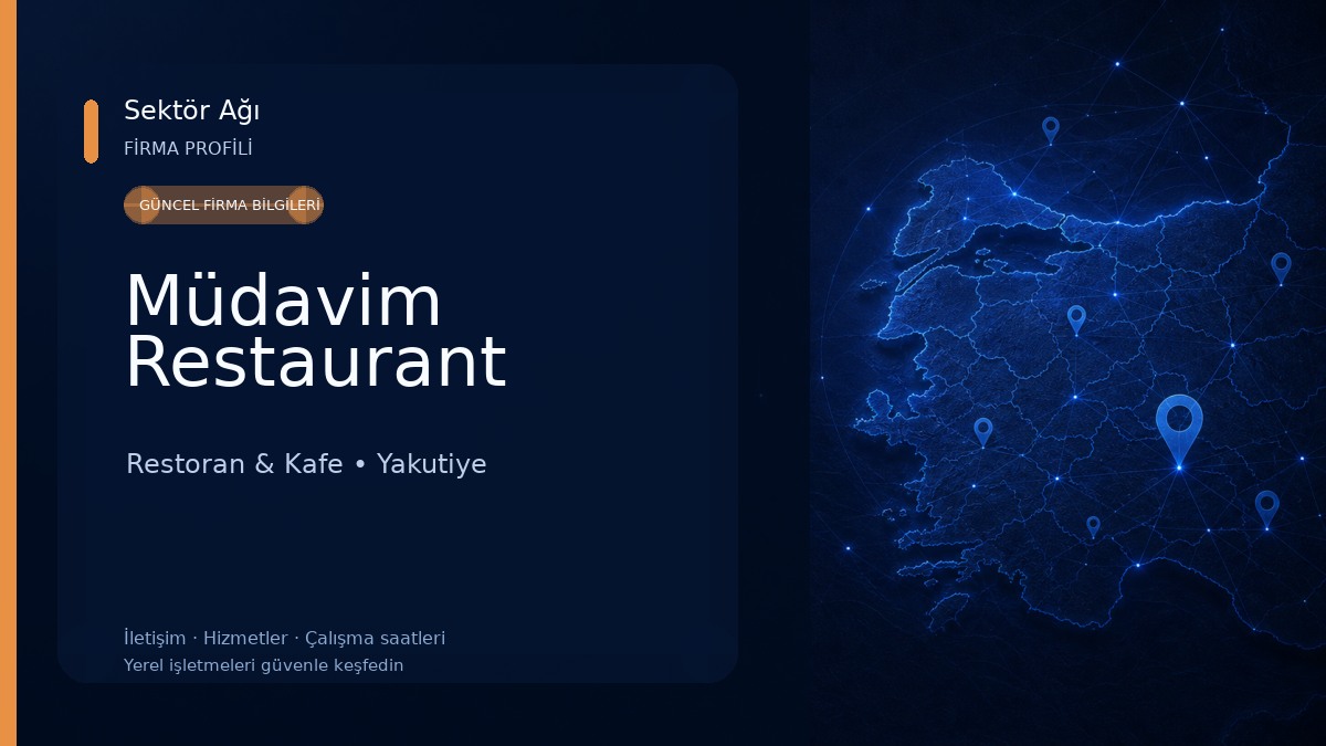 Müdavim Restaurant Restoran & Kafe