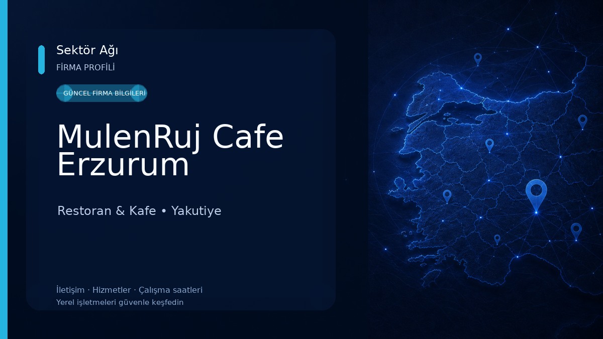 MulenRuj Cafe Erzurum