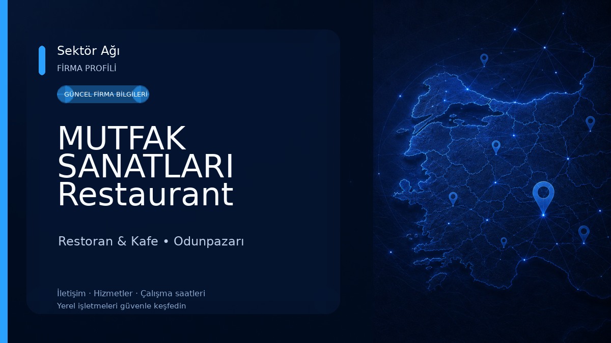 MUTFAK SANATLARI Restaurant Brasserie Cafe Restoran & Kafe