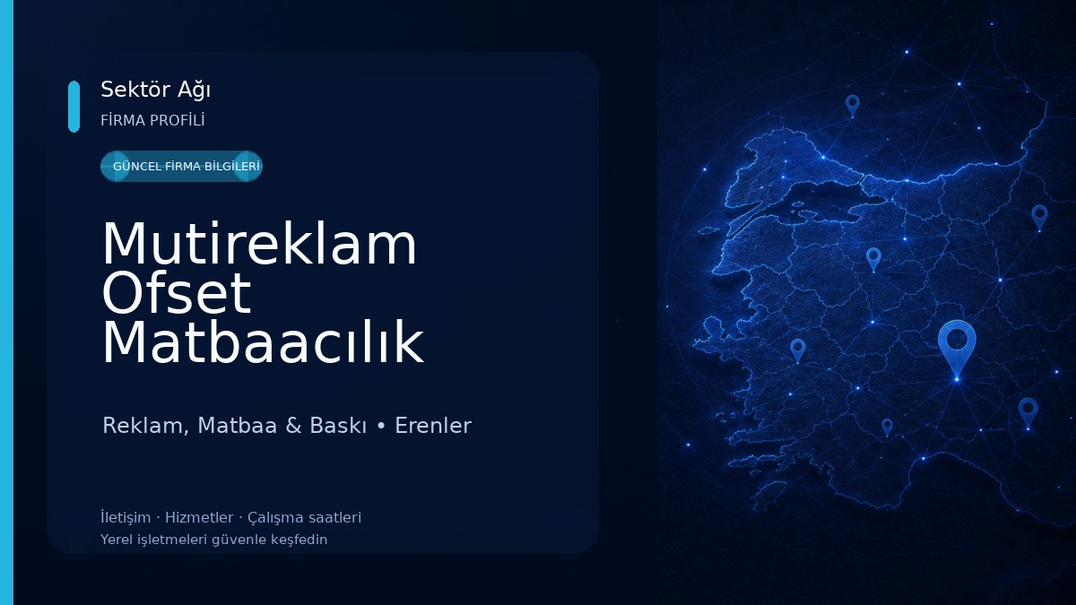 Mutireklam Ofset Matbaacılık Reklam, Matbaa & Baskı