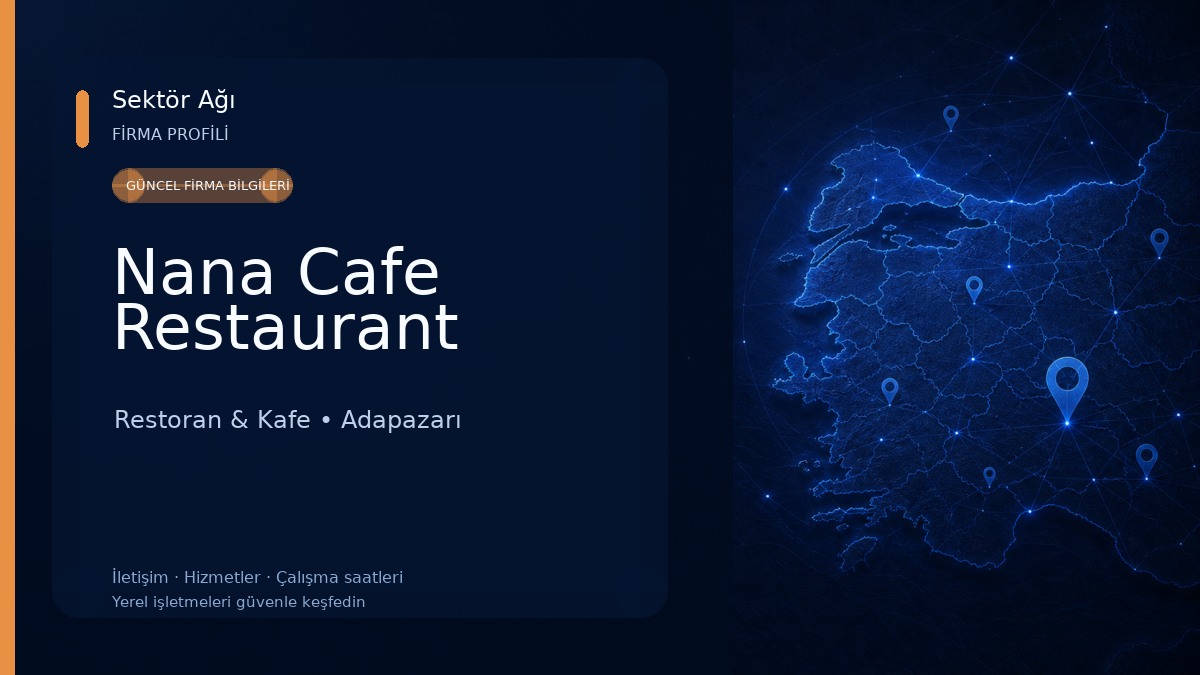 Nana Cafe Restaurant Restoran & Kafe