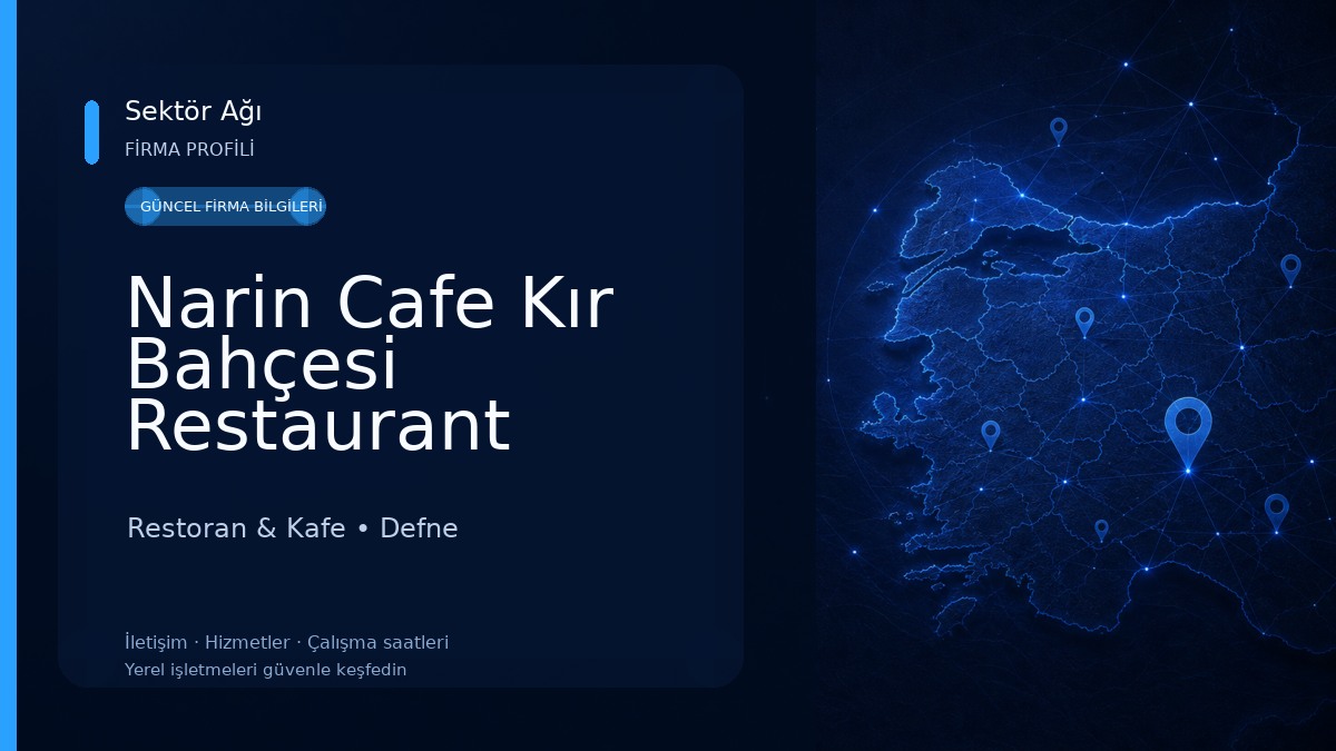 Narin Cafe Kır Bahçesi Restaurant