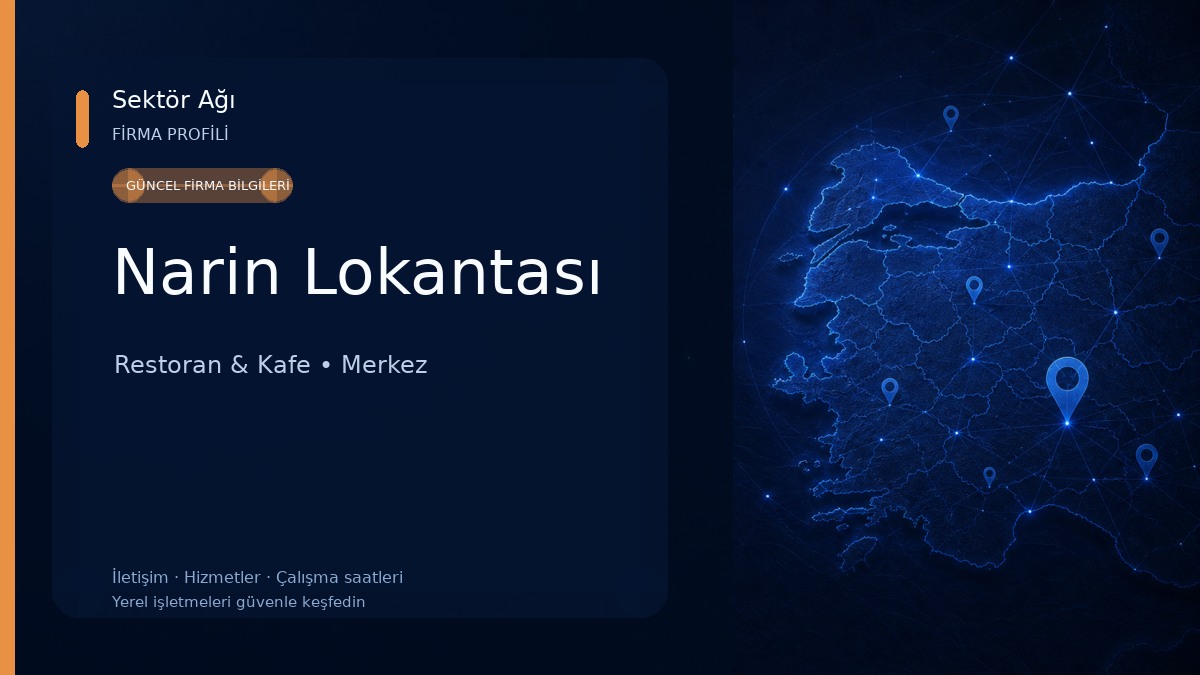 Narin Lokantası Restoran & Kafe
