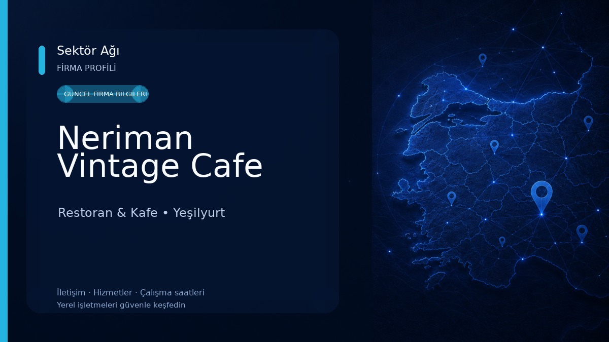 Neriman Vintage Cafe Restoran & Kafe