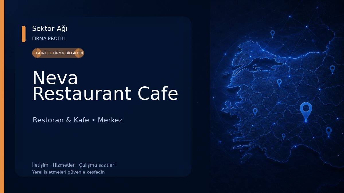 Neva Restaurant Cafe Restoran & Kafe